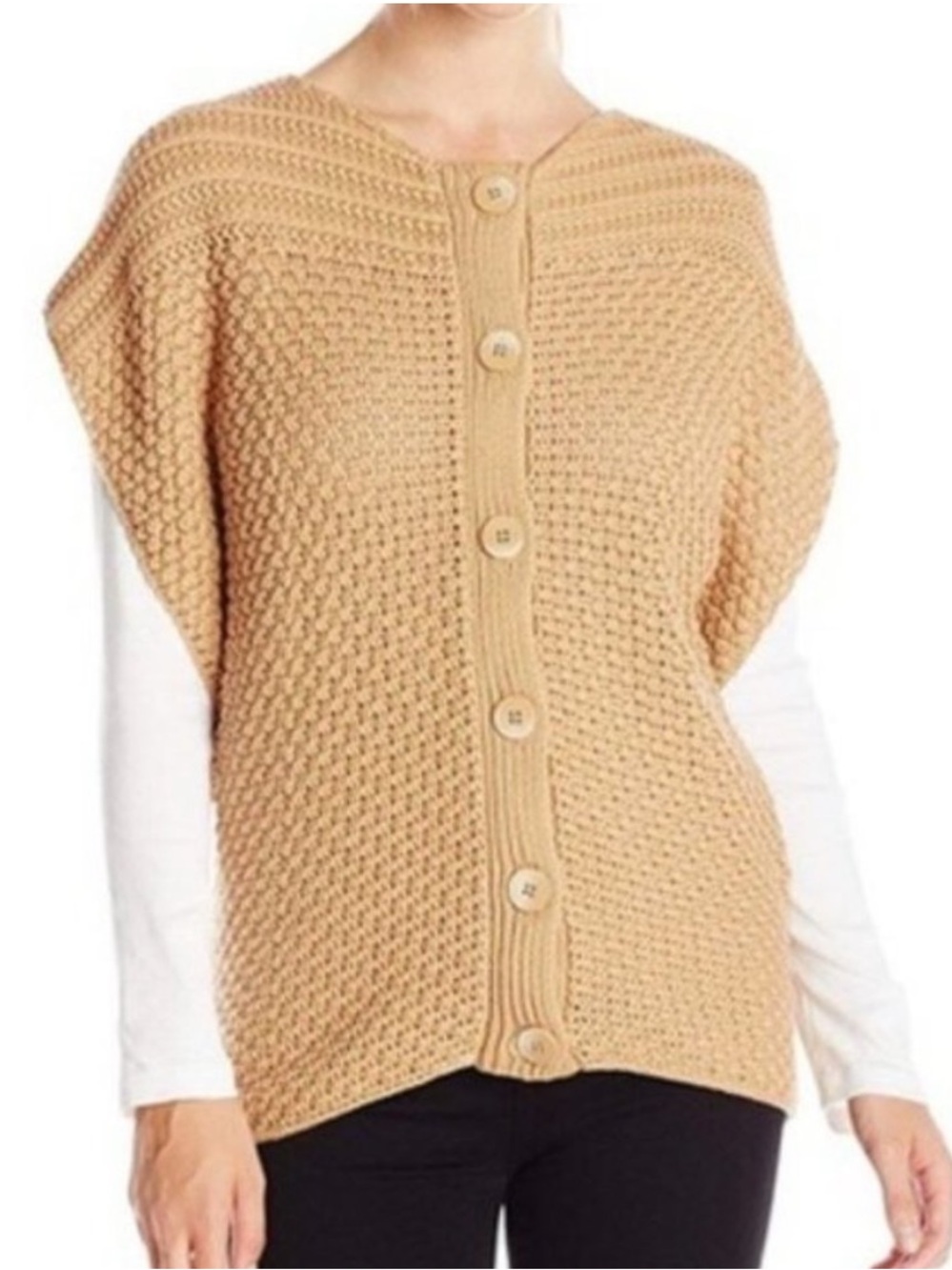 PRANA Estee Sweater Vest Organic Cotton